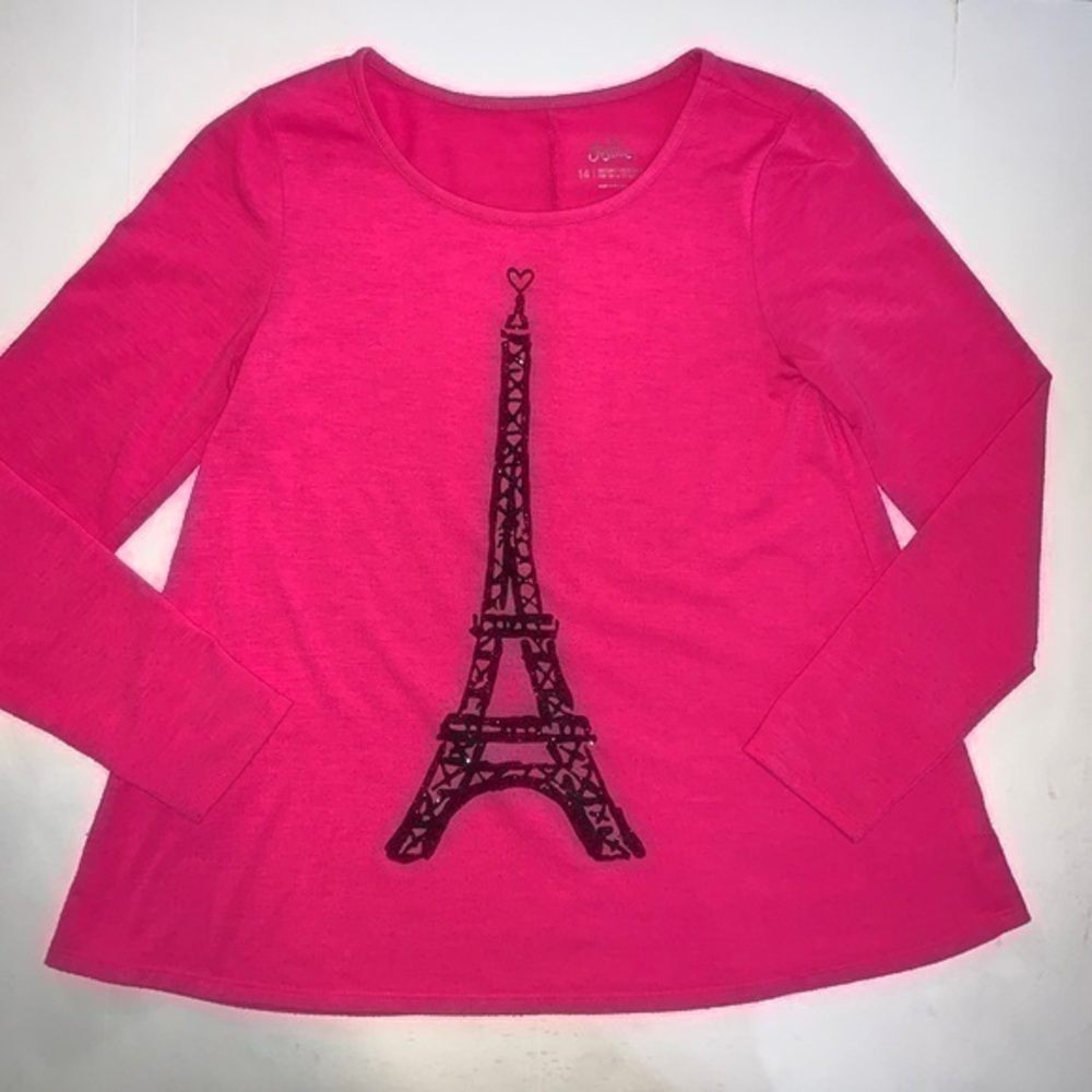 Justice Bling Eiffel tower long sleeve